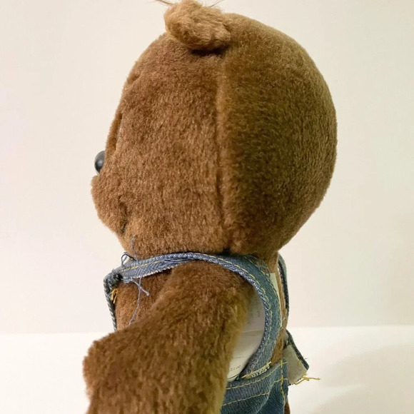 Vtg 1984 Tomy The Get Along Gang Bingo Beaver Stuffed Animal Plush Toy Doll - Picture 7 of 16
